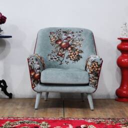 Bay Armchair - Light Mint Green Gobelin - thumbnail 3
