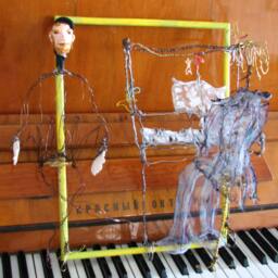 Music Decor Duet Wall Ooak - thumbnail 4