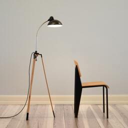 Tripod, Lamp Stand Made From Oak Without Vintage Clip - thumbnail 3