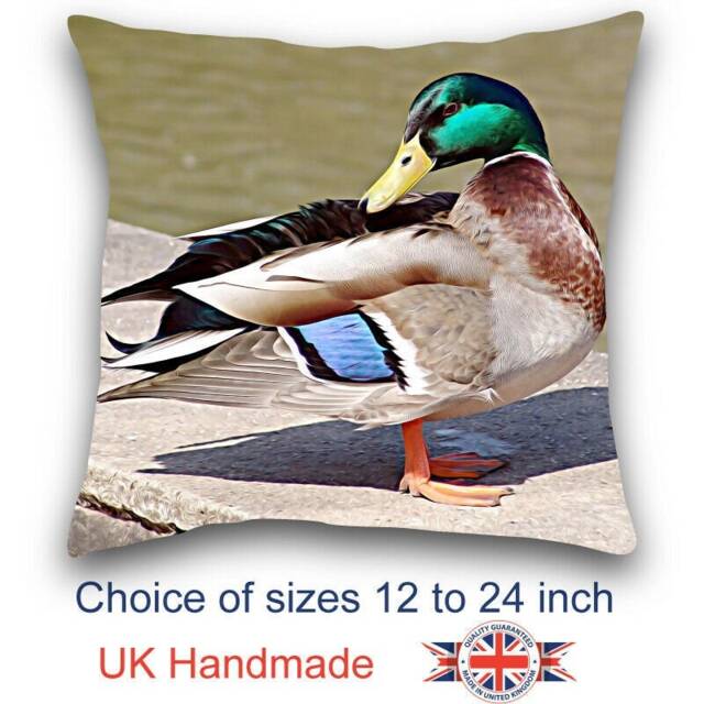 Duck Cushion, Pillow, Animal Art Cushion - image 1