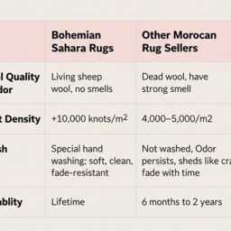 Hand Tufted White & Pink Moroccan Rug, Ivory Textured Berber Shag Large Area Minimalist Wool Beni Ourain Rug - thumbnail 4