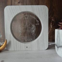 Personalized Pet Memorial Led Night Light Custom Loss Ornament - thumbnail 2