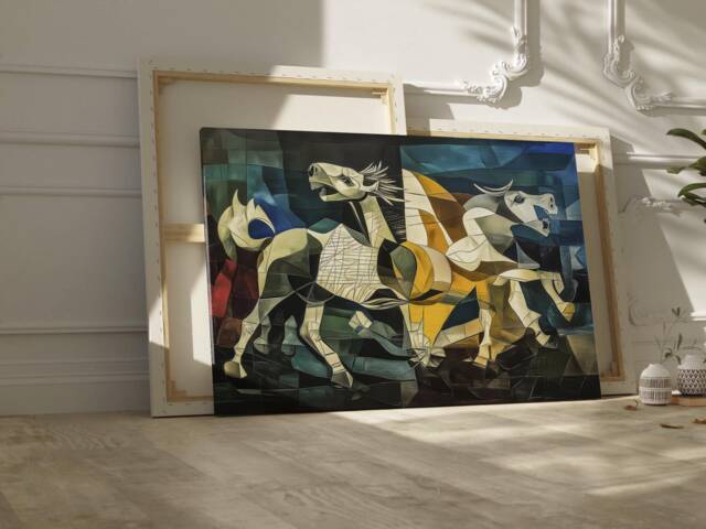 Picasso Abstract Wall Art Print - image 1