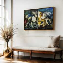 Picasso Abstract Wall Art Print - thumbnail 2