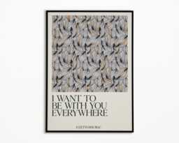 Everywhere - Fleetwood Mac Inspired Music Prints Unframed Indie Rock Art Gig Concert Poster A5 A4 A3 - thumbnail 1