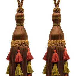 "D??copro Curtain & Drapery Tassel Tieback, Length 13"" - 33cm, Spread 35" - thumbnail 4