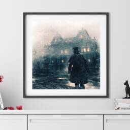 Expectations Art Print, Gothic Charles Dickens Illustration - thumbnail 2