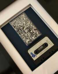 George Michael - Listen Without Prejudice Framed Cassette Tape Music Wall Art Gift - thumbnail 1