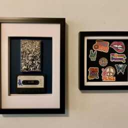 George Michael - Listen Without Prejudice Framed Cassette Tape Music Wall Art Gift - thumbnail 3