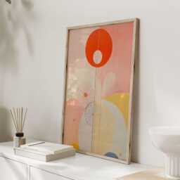 Hilma Klint, Af Klint Print, Spiritual Art, Scandinavian Wall Mid Century Modern - thumbnail 3
