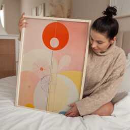 Hilma Klint, Af Klint Print, Spiritual Art, Scandinavian Wall Mid Century Modern - thumbnail 2