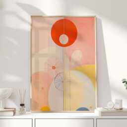 Hilma Klint, Af Klint Print, Spiritual Art, Scandinavian Wall Mid Century Modern - thumbnail 1