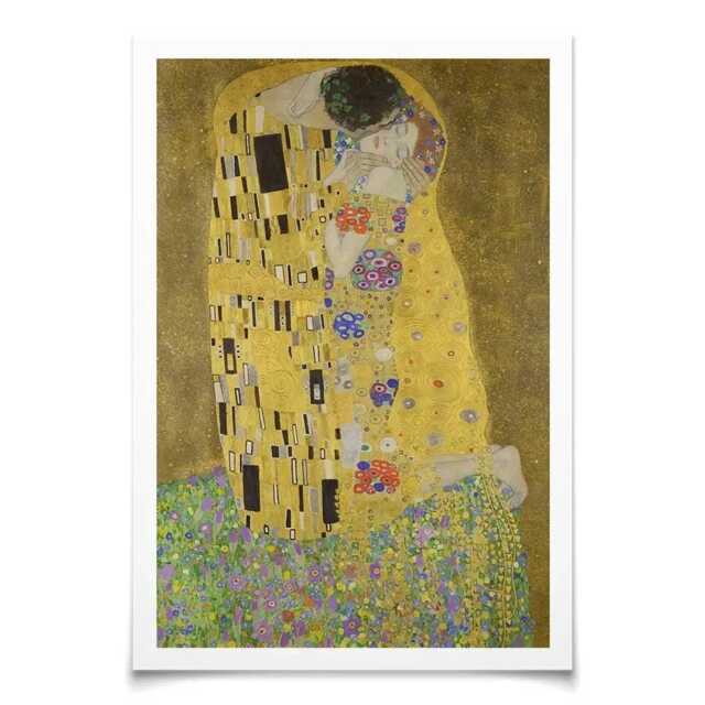 The Kiss Art Print - image 1