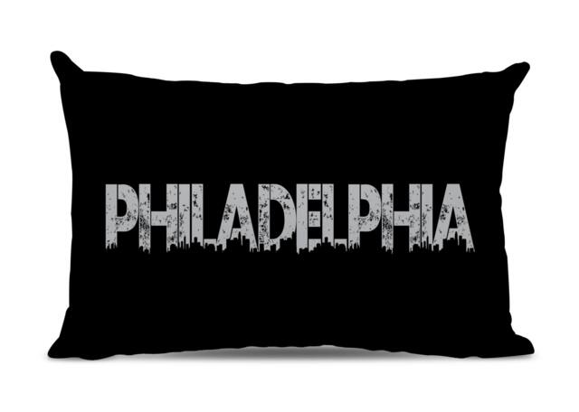 Philadelphia Pillow - Philly Skyline City Urban Throw Gift Of