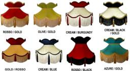 Handmade Victorian Lampshade Traditional Fringed Ceiling & Table Lamp Shade - thumbnail 1