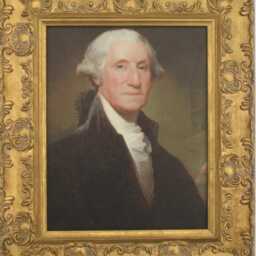 George Washington Framed Picture/Oleograph - First President Of The United States - thumbnail 2
