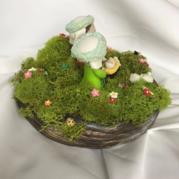 Nativity in The Field With Sheep Cold Porcelain - thumbnail 3