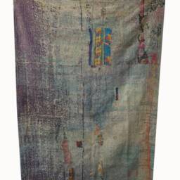 Handmade Vintage Kantha Quilt Recycled Boho Throw Blanket - 56 X 80 Inches - thumbnail 4
