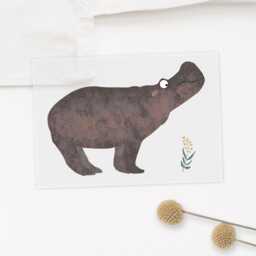 Iron-On Image Hippo