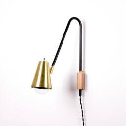 Wallace Lamp Woodblock Bracket - thumbnail 2