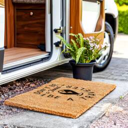 Motor Home Rv Camper Doormat - Traveller Welcome Mat For Campervan Custom Camping Gift Outdoor - thumbnail 1