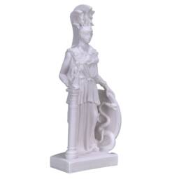 Athena Minerva Greek Roman Goddess Cast Marble Statue Sculpture 10In - 25, 5 cm - thumbnail 3