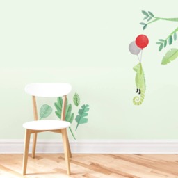 Iguana - Fabric Wall Decal Modern Jungle Mej - thumbnail 3