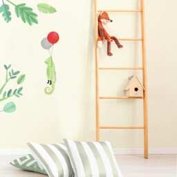 Iguana - Fabric Wall Decal Modern Jungle Mej - thumbnail 2