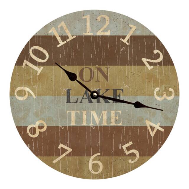 On Lake Time Wall Clock - Themed Clock - image 1