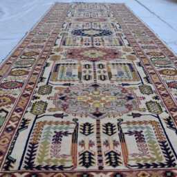 2??10 Ft Handwoven Afghan Hallway Runner Rug - Bohemian Decor - thumbnail 2