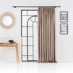 Triple French Pleated Custom Velvet Curtain High Quality. Size Curtains For Living Room & Bed Curtains - thumbnail 3