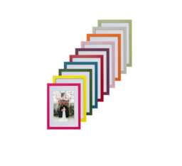 Jelly Bean Thin Photo Poster Print Frame A4 Pink Purple Lilac Modern Flat A2/A3/A4/A5 With Passepartout/Matt - thumbnail 1