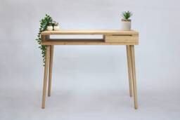 Console Or Hallway Table, Featuring Tapered Wooden Legs & A Small Drawer, Bespoke Sizes Colours Available As Well F&b - thumbnail 1