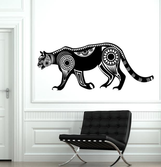 Wall Vinyl Panther Mountain Lion Animal Symbol Ornament Mural Decal Sticker 1747Dz - image 1