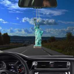 statue Of Liberty Personalized Ornament, Tree Hanging Decor Christmas Ornament Flat 2D Acrylic/Wooden - thumbnail 3