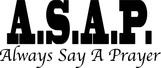 Always Say Prayer Religious Christian Love Printable Wall Art
