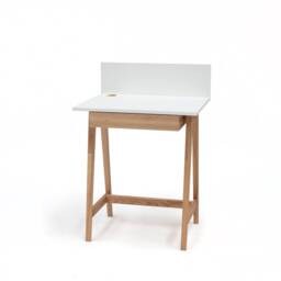 Narrow, Ashwood Writing Desk Luka Only 50cm Depth - thumbnail 2