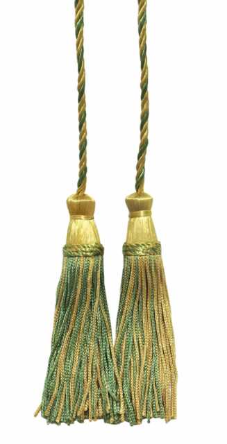 "D??copro Double Tassel Curtain & Drapery Tieback/Holdback, 4"" - 10cm, 29" - image 1