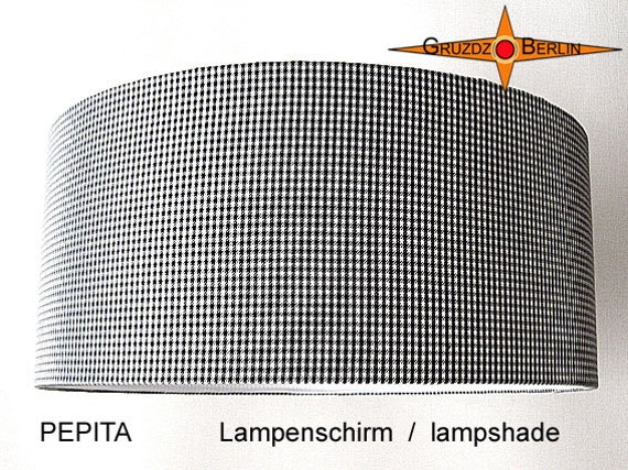 Lampshade Pepita ??45 cm Black White Lamp - image 1