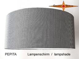 Lampshade Pepita ??45 cm Black White Lamp - thumbnail 1