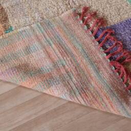 Purple Moroccan Rug, Soft Boujaad 5x8 Ft - thumbnail 4