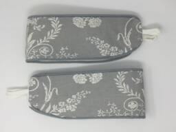Laura Ashley Josette Steel Grey Handmade Pair Of Curtain Tie Backs Piped