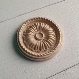 Carved Rosette, Unpainted, Home Decoration, Furniture - thumbnail 3