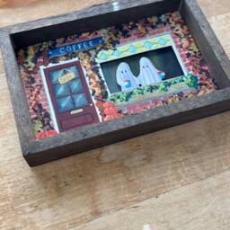 People Watching Diorama Print - thumbnail 2