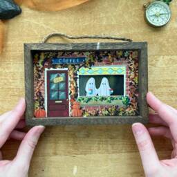 People Watching Diorama Print - thumbnail 4