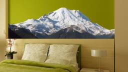 Mountains Full Color Decal, Color Sticker, Wall Art Cn 046 - thumbnail 1