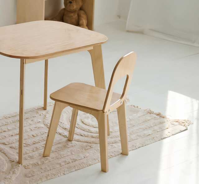 Grandchild Chair Present, Cute Durable Toddler Gift, Stable Ergonomic Chair, Modern Kid Desk For 2 Year Old Gift - image 1