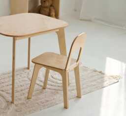 Grandchild Chair Present, Cute Durable Toddler Gift, Stable Ergonomic Chair, Modern Kid Desk For 2 Year Old Gift