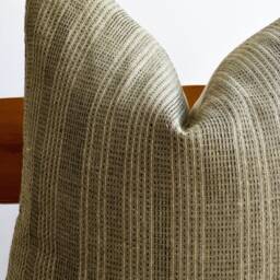 Green Neutral Natural Color & Fiber Pillow Cover - thumbnail 3