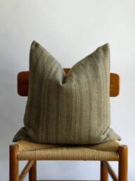 Green Neutral Natural Color & Fiber Pillow Cover - thumbnail 1